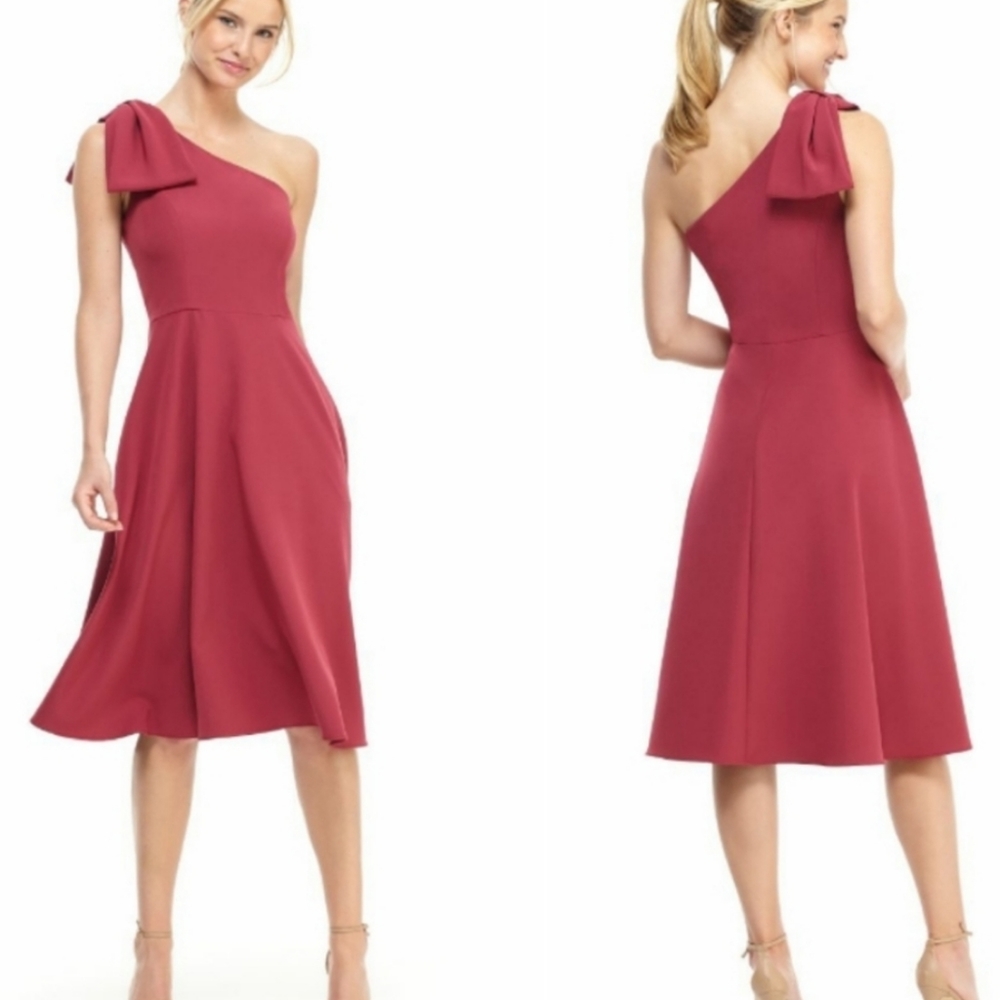 Gal Meets Glam Yvonne One Shoulder Dress